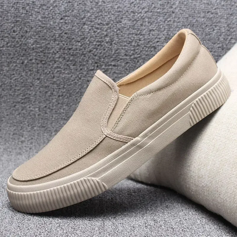 Man Casual Shoe Slip-on New In Leather Shoes for Men Fashion 2024 Size 45 High Quality Shipping Free Common Elegant Delivery Pu