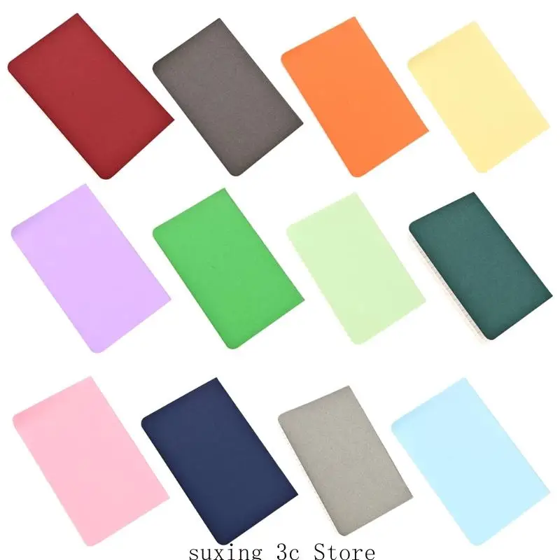 

12 Pcs Small Notebook Colorful Cover Pocket Notebook Notebook 30 Pages Journals Notebook for Journaling Sketching