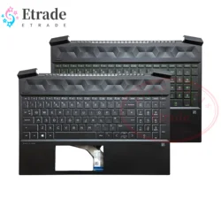 New Original For HP Pavilion Gaming 15-EC TPN-Q229 Series Laptop Palmrest Upper Case Cover With Keyboard EAG3H00301P EAG3H00303