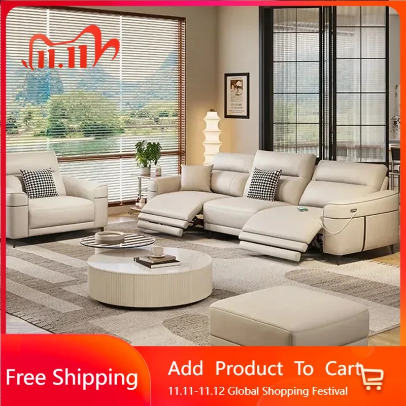 

Relaxing European Living Room Sofas Filler Unique Lounges Electric Sofa Luxury Nordic Individual Sillon Cama Home Furniture
