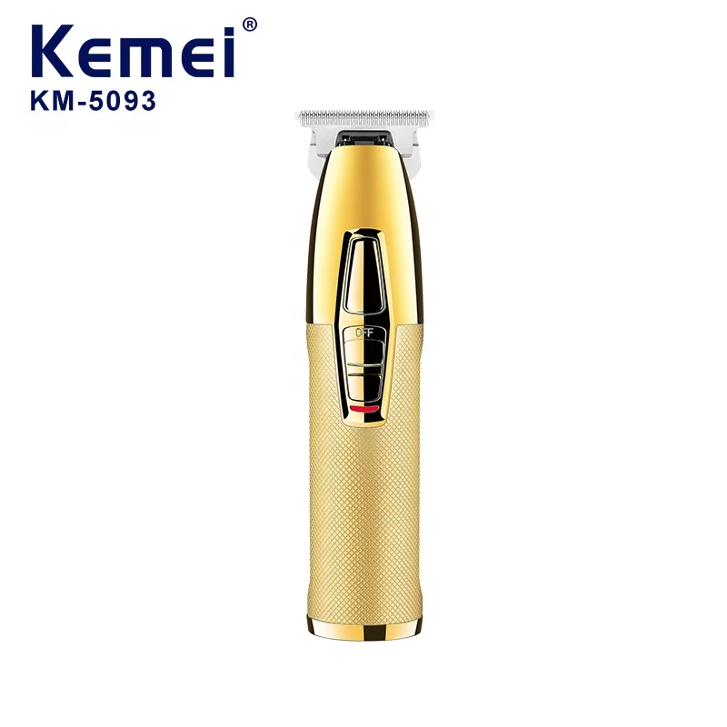 Original Kemei Metal Barber Hair Trimmer For Men Professional Beard Hair Clipper Electric Hair Cutting Machine Rechargeable