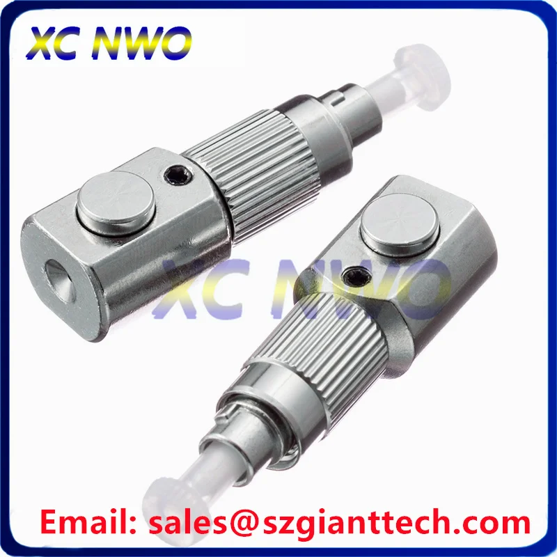 FC Round/Square BFA New Optic Fiber Connector FCUPC Round Square Bare Fiber Adapter Flange OTDR Test Coupler