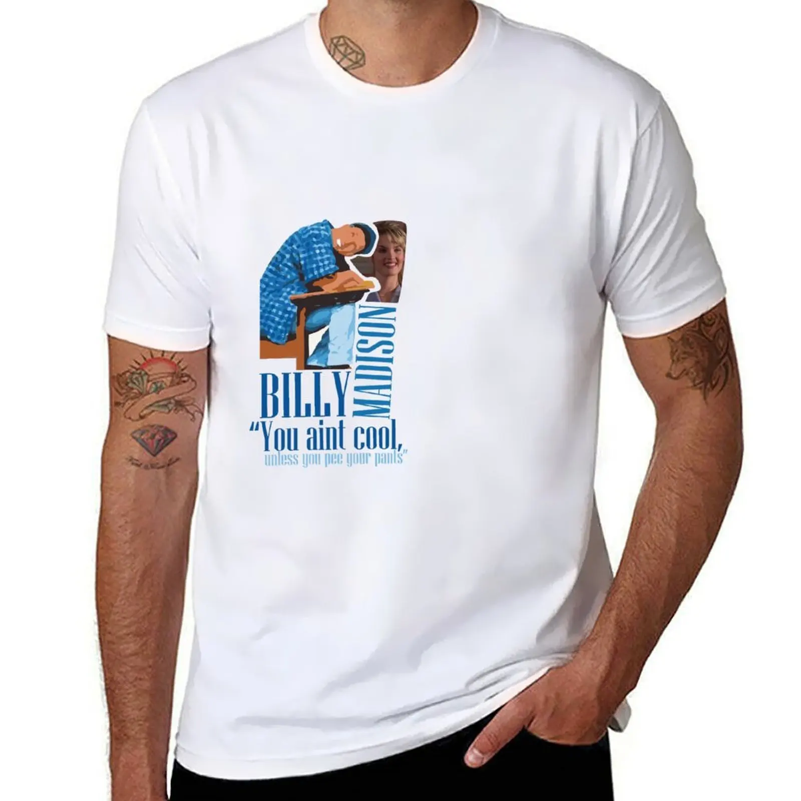 Unless You're Pee Your Billy Not . Pants - you Cool, Madison T-Shirt Soft Anti-Shrink Cotton Tee