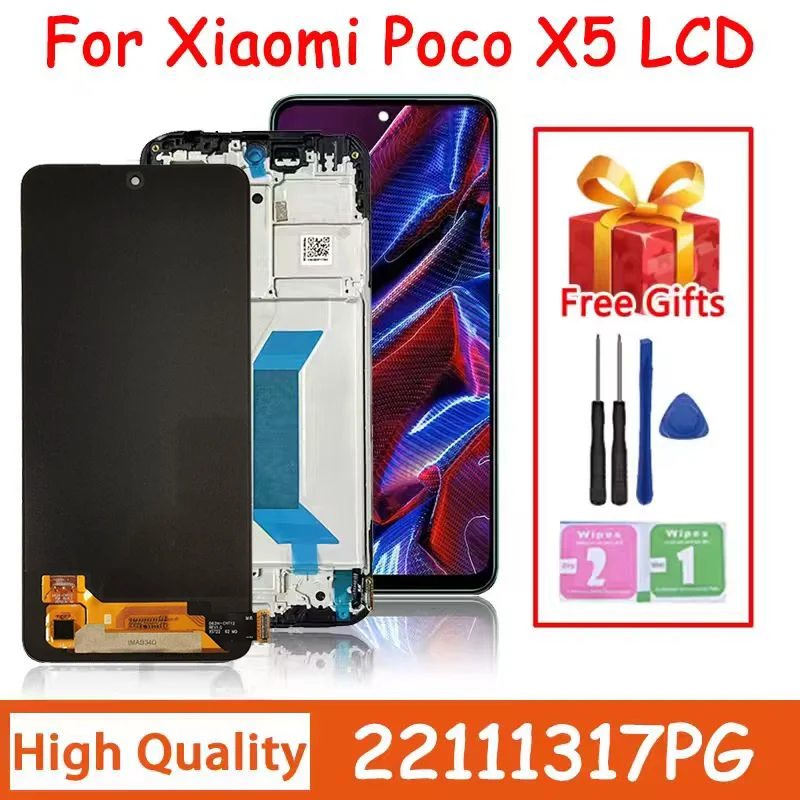 22111317PG, 22111317PI Premium Lcd For Xiaomi Poco X5 Display