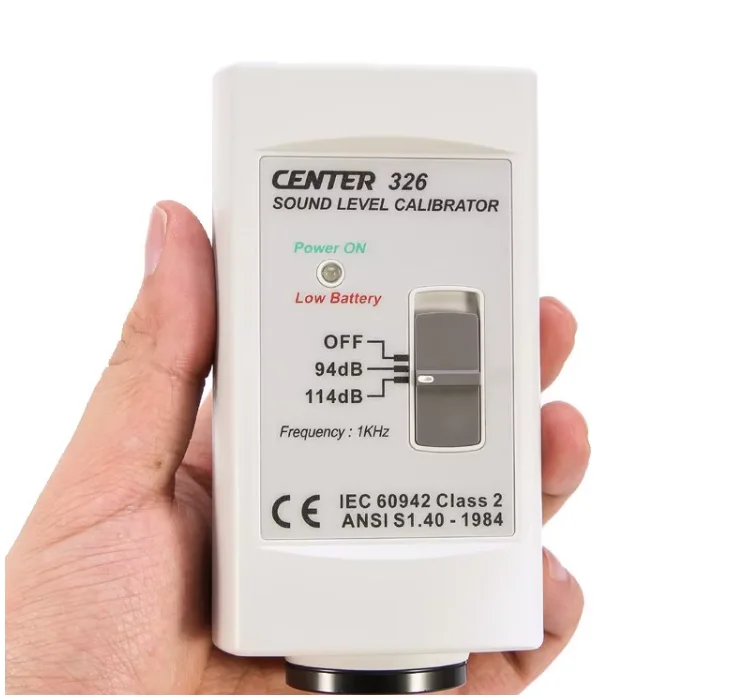 2026 CENTER-326 مقياس مستوى الضوضاء الدقيق والبسيط لمستوى الصوت