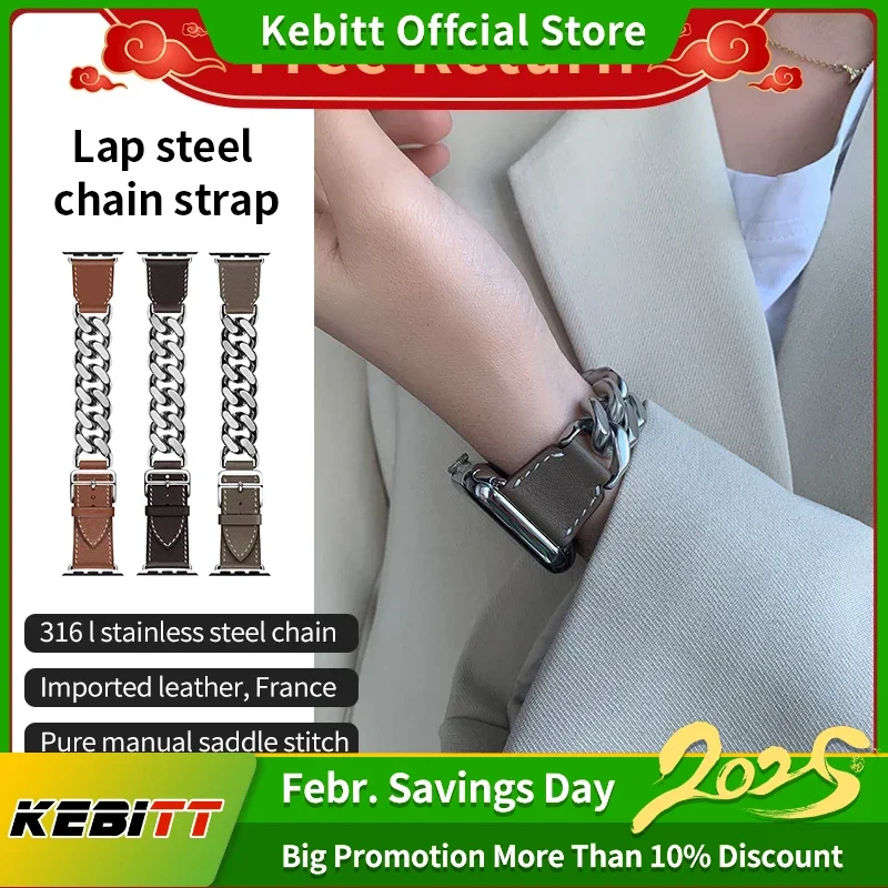 cinturino-design-kebitt-per-apple-watch-series-11-10-9-8-7-6-5-se-3-49mm-46mm-42mm-45-41-iwatch-ultra-3-2-band-gourmette-metal-metallo