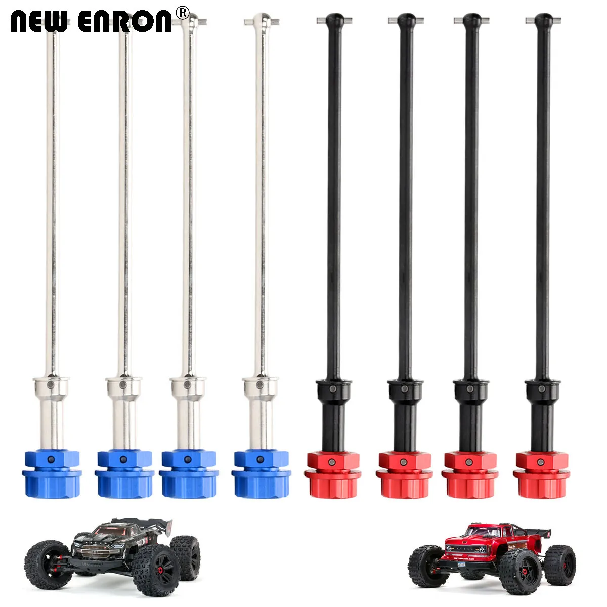 24mm Wheel Hex 182mm Steel CVD Axle ARA310926/ARA310928/ARA310929/ARA310932/ARA310933 For RC Car 1/5 ARRMA 8S Kraton Outcast