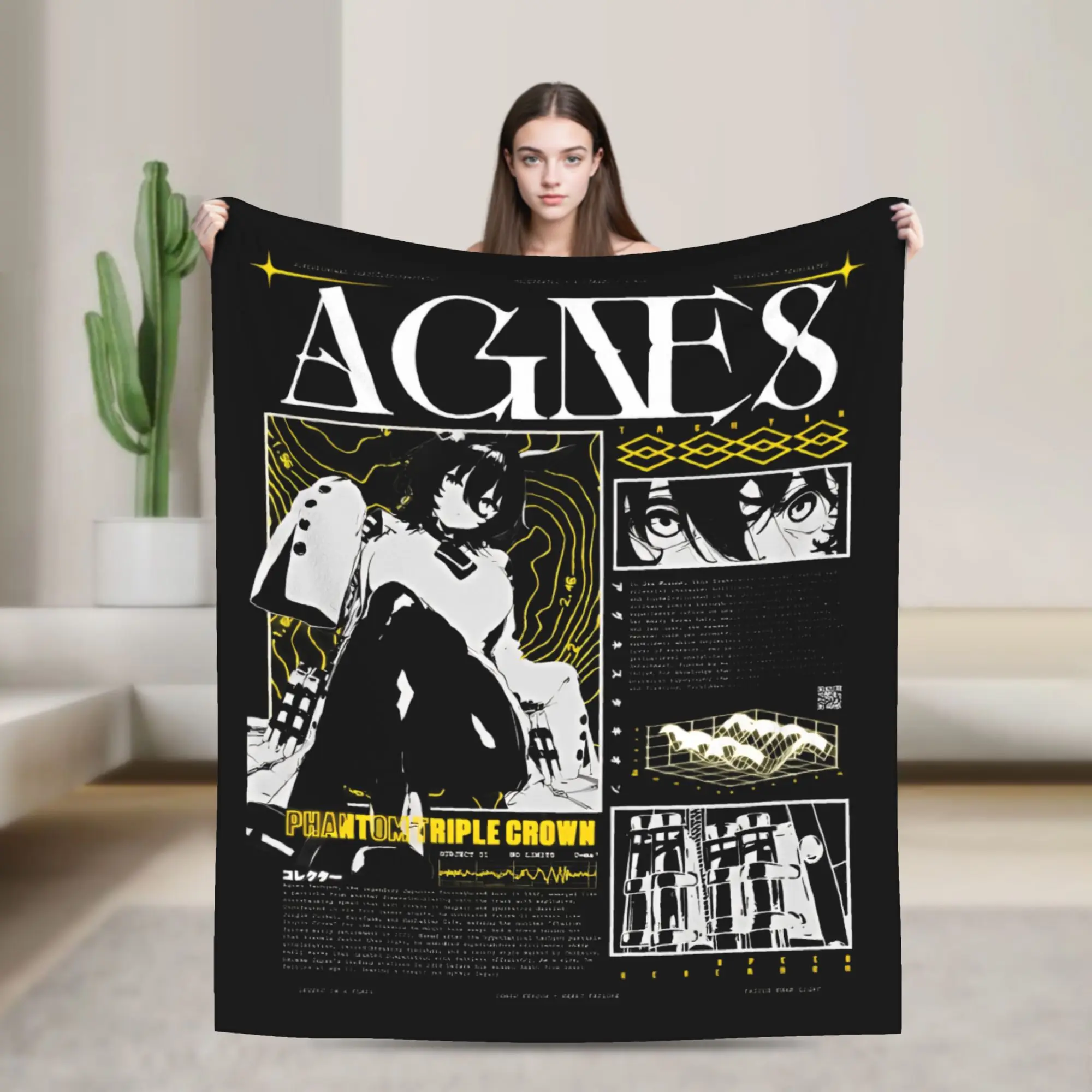 UmaMusume Pretty Derby Anime Blankets Flannel All Season Multi-function Lightweight Thin Throw Blankets for Bedding Office Quilt