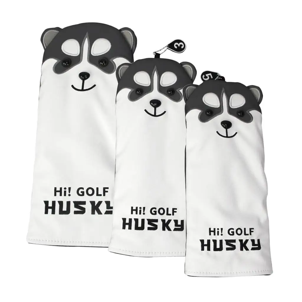 

animal pattern Golf Club Head Covers for Drivers and Fairways(3 Count)/Golf Driver Head Covers With Easy-to- Tags