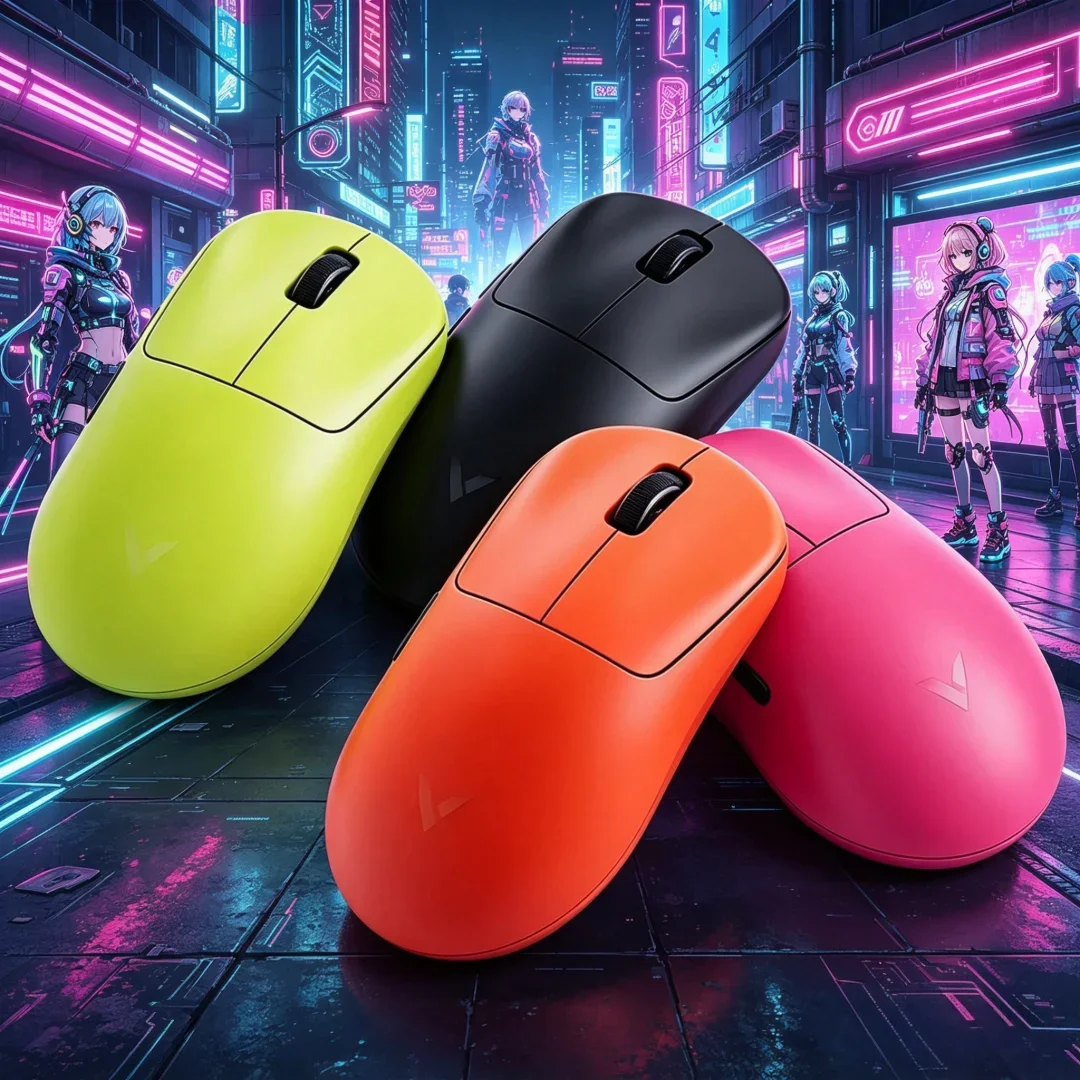 

Rapoo VT3S /VT3S MAX GEN-2 Wireless Gaming Mouse Unrivaled 8K Wireless Polling Rate 49g Featherlight Up to 750Hr Enduring
