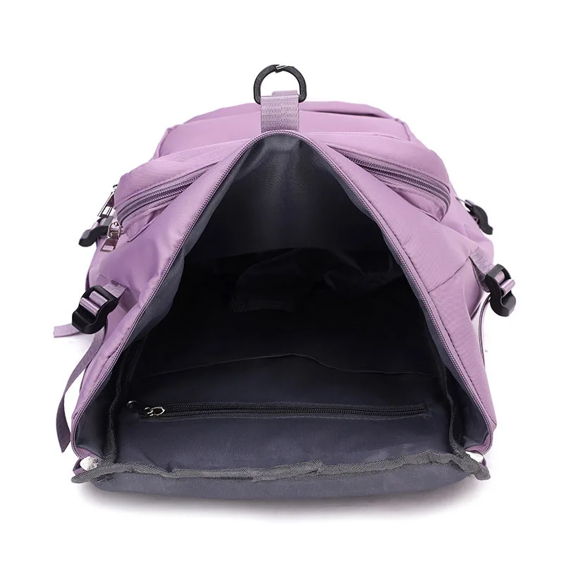 Bolso de viaje de gran capacidad para mujer, mochila informal de viaje de fin de semana, bolsos de equipaje de Yoga deportivos para mujer, bandolera multifunción