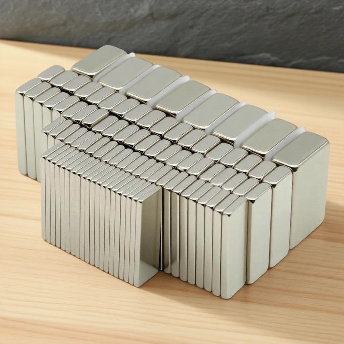 

30x10x4/30x20x10MM Block small magnets for fridge, whiteboard; neat & no-trace fixing, ideal for craft lovers