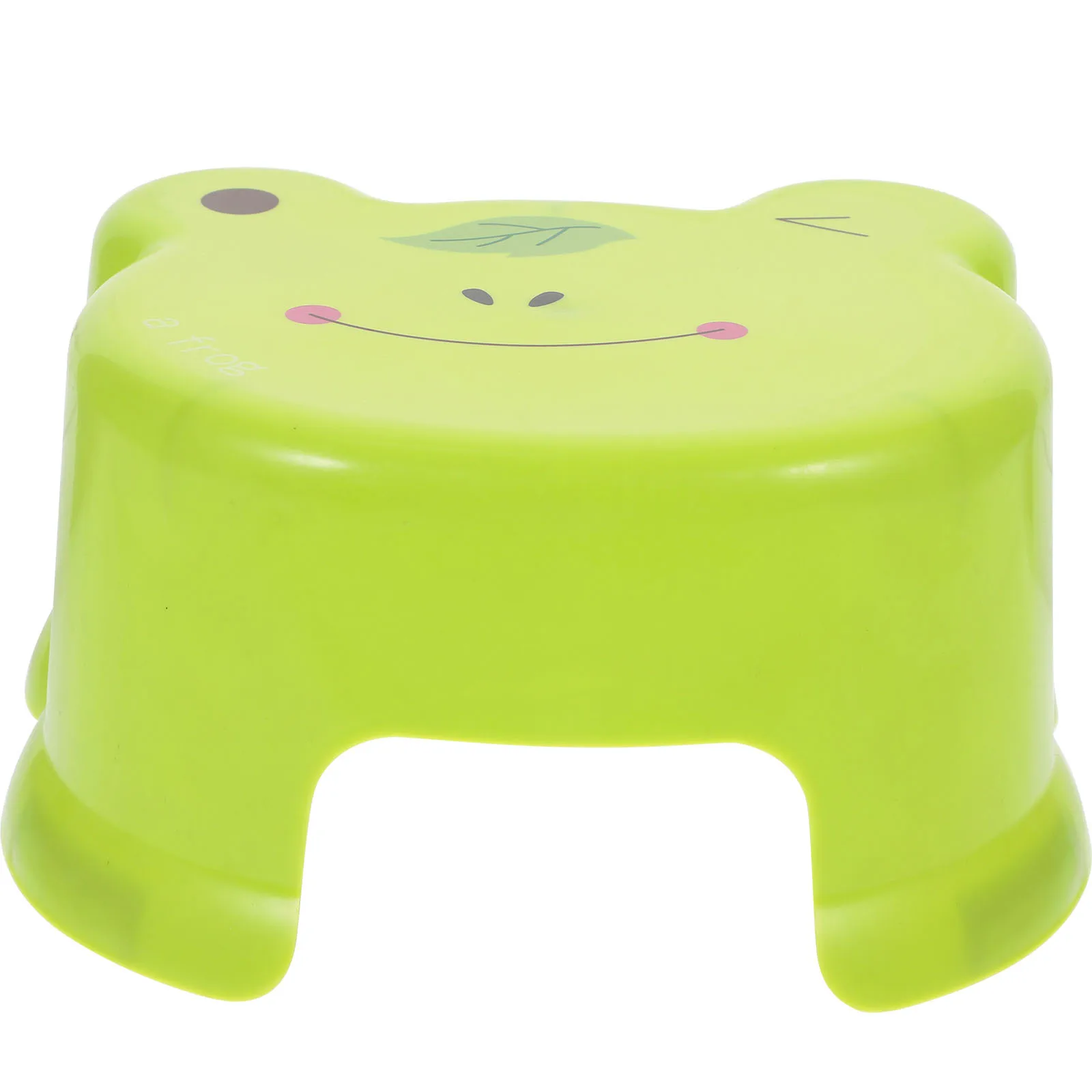 Plastic Step Stool Cartoon Pattern Small Non Slip Stool for Bathroom Living Room Study Lightweight