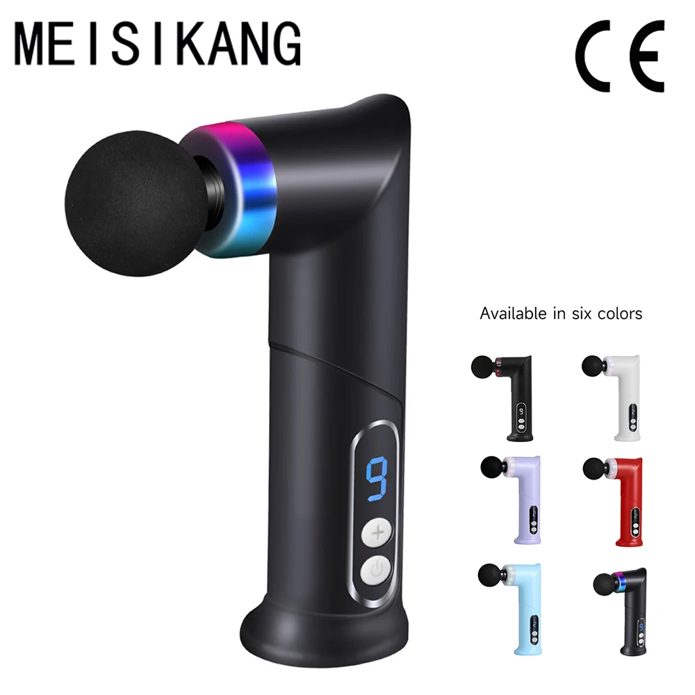 Massage Gun Fascia Machine Massage Gun Deep High Frequency Muscle Massage Muscle Relaxation Vibrating Profession Fascia Gun