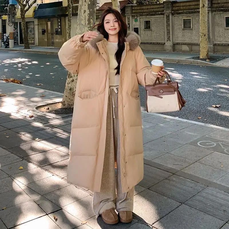 

Parkas Womens Para Dama Fall Polyamide Insulated Double-Layered Multi-Pockets Concealed Hiking Mountaineering Outdoor Durable OL