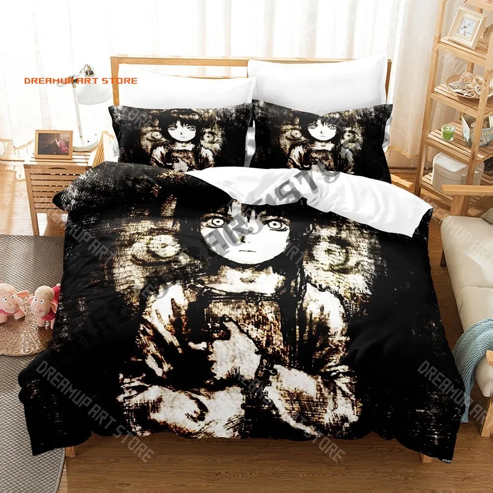 2026 3D Print Serial Experiments Lain Bedding Set Single Twin Full Queen King Size Bed Set Adult Bedroom Duvetcover Sets Anime B