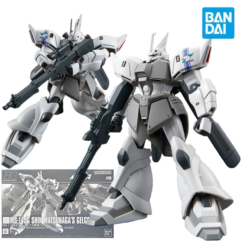 

BANDAI PB HG 1/144 MS-14JG Shin Matsunaga's Gelgoog Jager Фигурки Мобильный костюм Gundam Аниме Модель Комплект игрушек для мальчиков