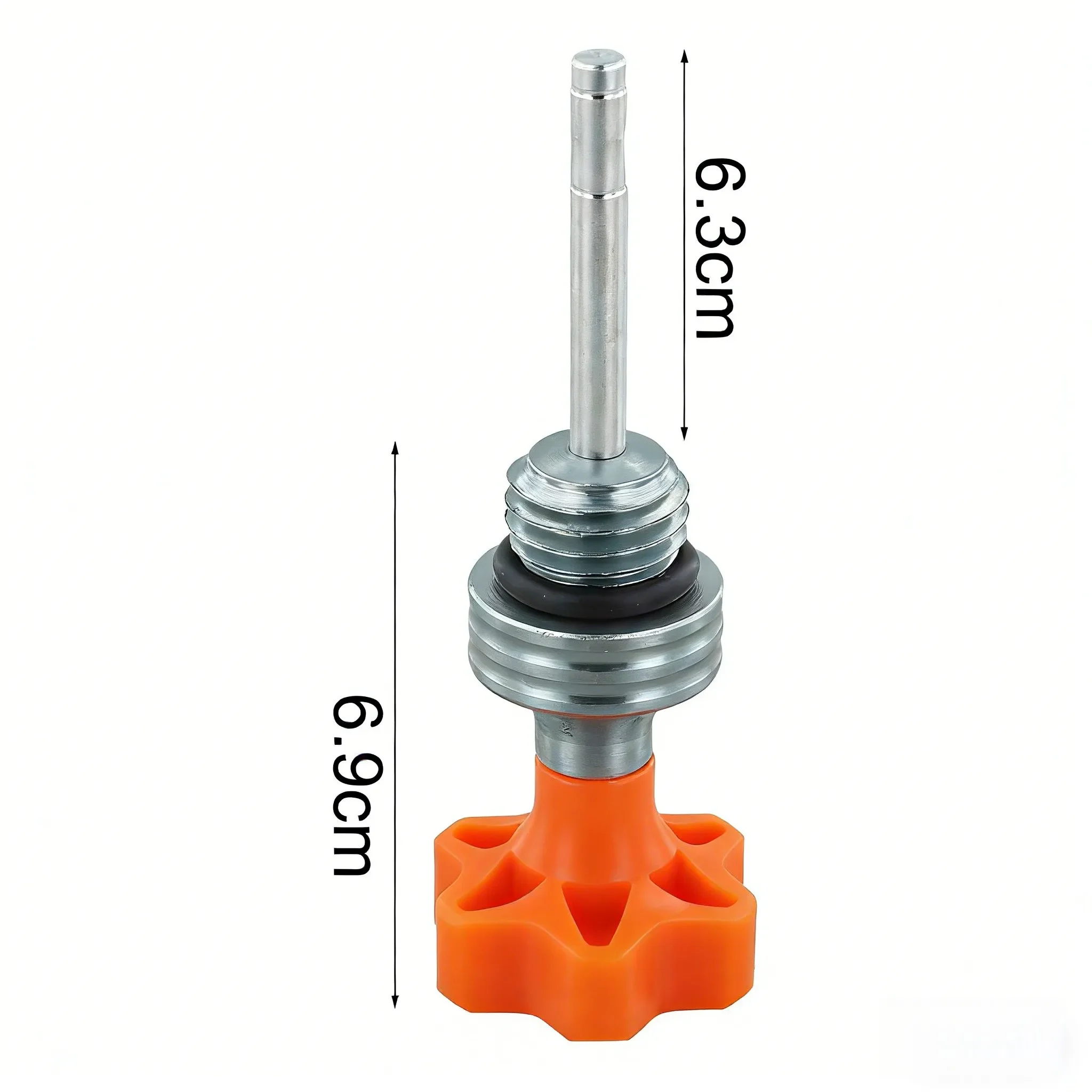 Daily Maintenance Bike Oil Dipstick Purple Wear-resistant Aluminum Clear Oil Markings Accurate Oil Level Reading