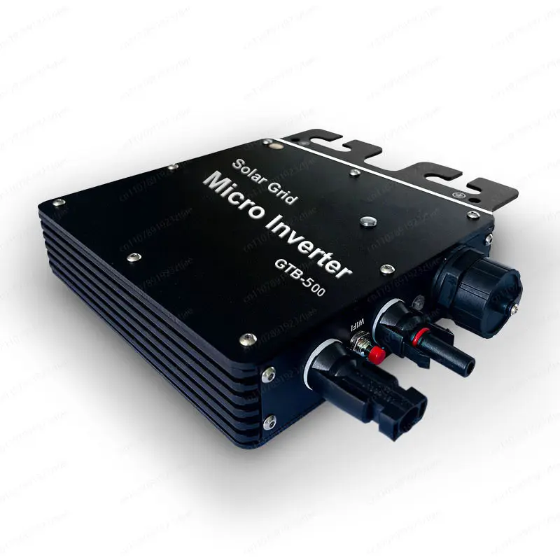 500W Compact Solar Micro Inverter, Easy Install for Home Use, Reliable & Safe for Small Solar Systems