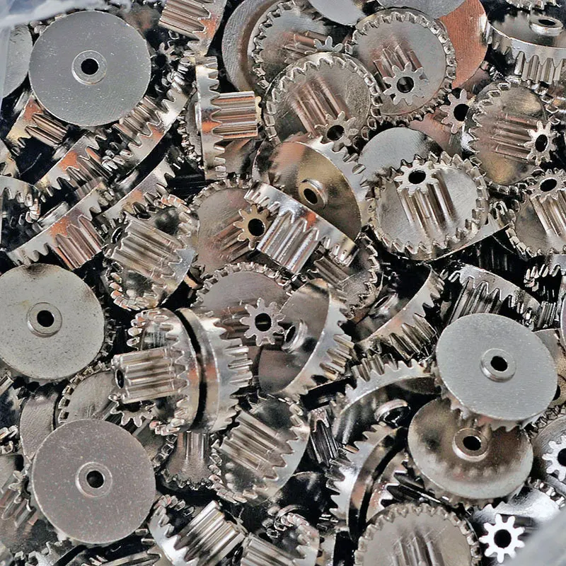 Zinc alloy crown gear 26Z+9z 0.5M OD14mm DIY toy model parts metal pinion C26092A