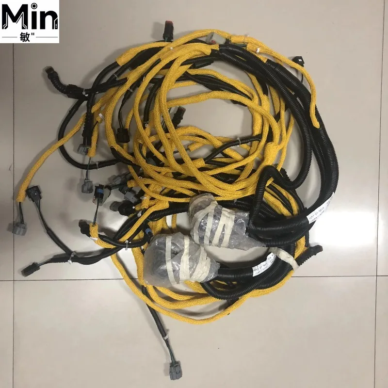 Manual Throttle Cable Console Wire Harness for Komatsu PC200-6  Replacement Parts 20Y-06-D1230 20Y-06-25140