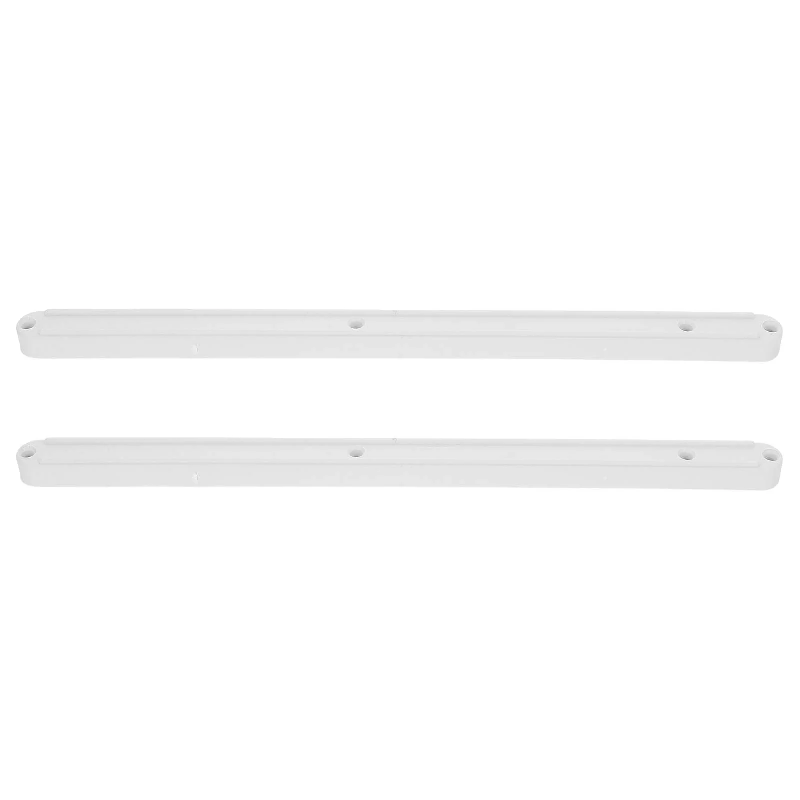 Kit Plastic Drawer Rails Drawers for Cabinets Replacement Parts Soft Glides and Slides White