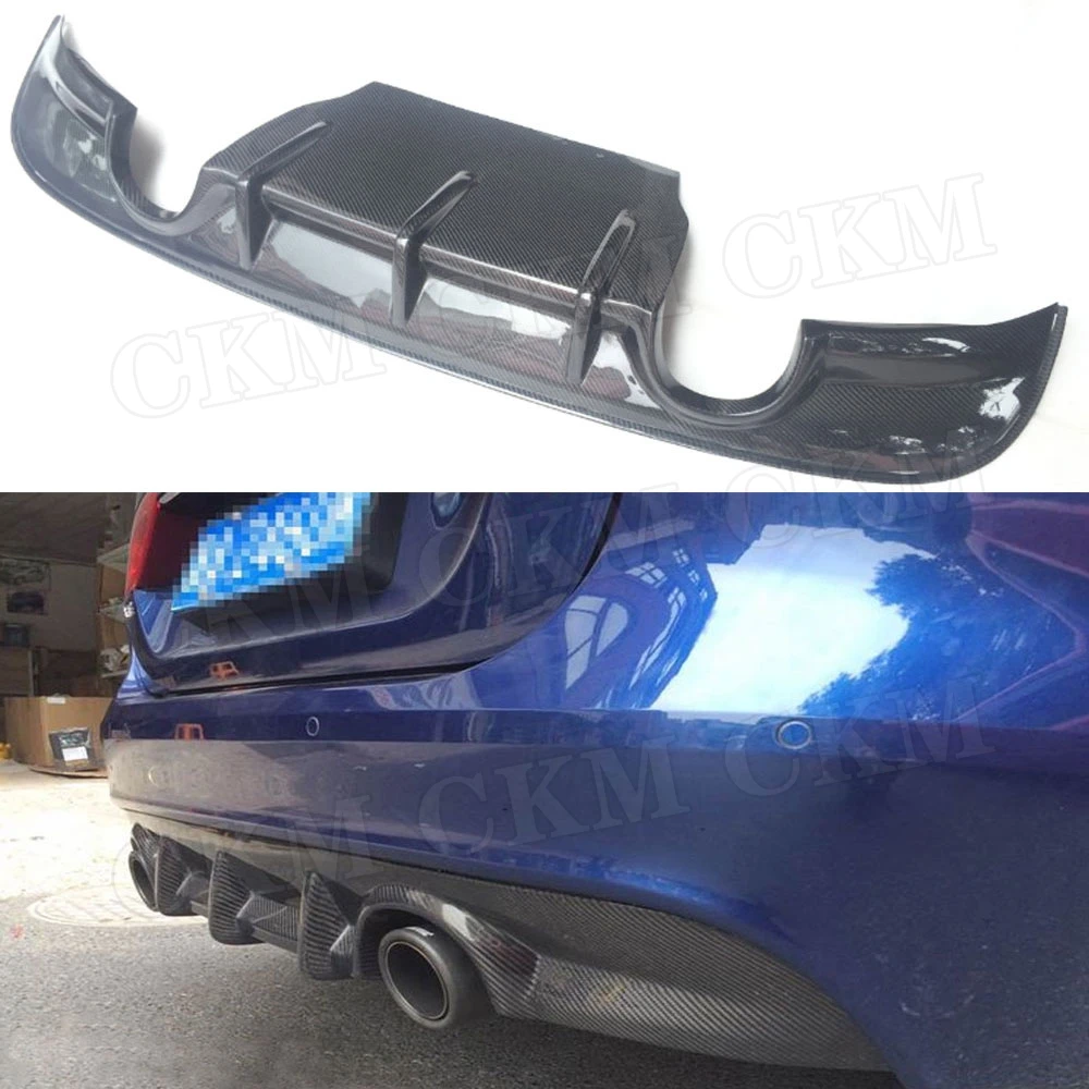 

Carbon Fiber Racing Rear Bumper Lip Diffuser For Jaguar XE Sedan 4-Door 2015 2016 2017 Car Apron Guard Plate Body Kits