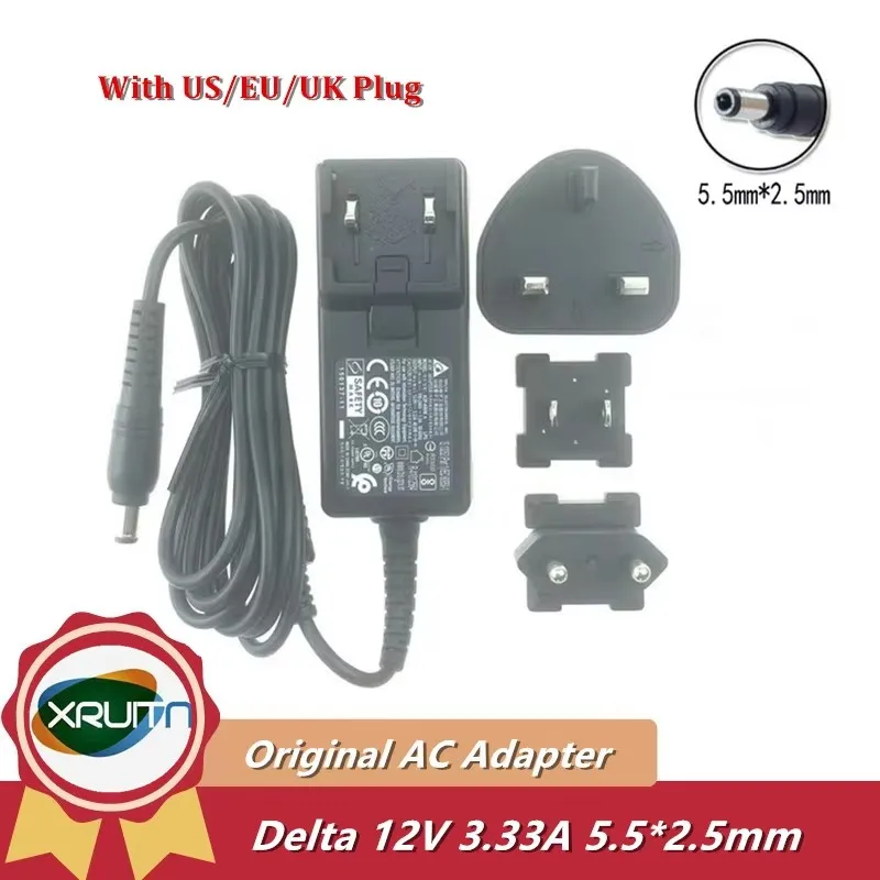 

Original Delta ADP-40BWA 12V 3.33A Adapter Charger for Elo ET2244L 2002L E396119 E125897 LED Touch Monitor Power Supply Genuine