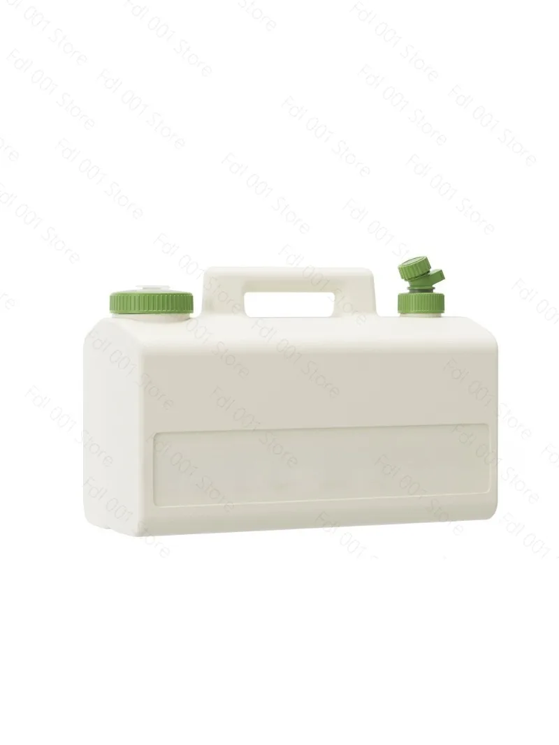 Manufacturer outdoor camping portable portable car water storage tank with faucet food grade rectangular large-capacity bucket