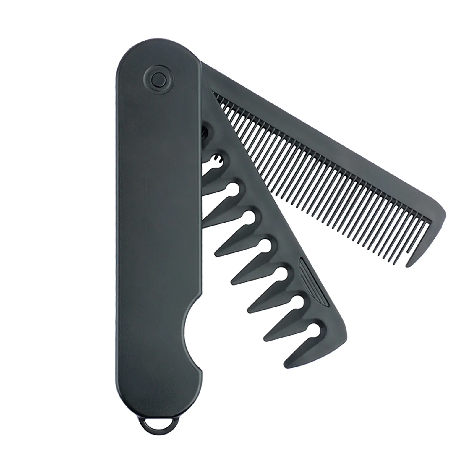 Nieuwe 1/2/3 in 1 Pocket Opvouwbare Kammen Plastic Grove Olie Hoofd Kam Baard Kammen Kapper tondeuse Kam Salon Haar Styling Tools