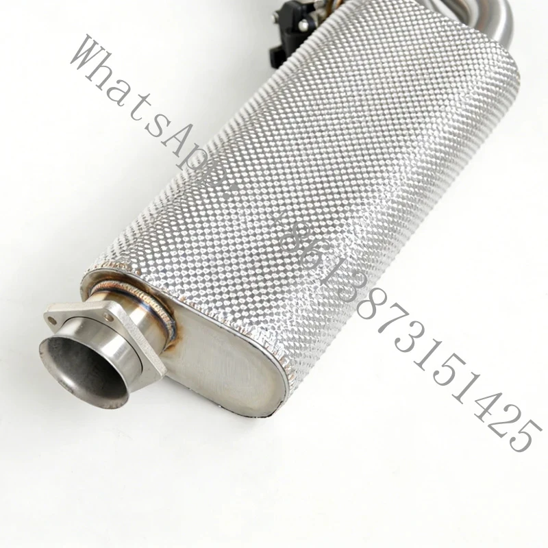 

Suitable G63 5.5T 2012-2018 High Performance Sport Exhaust with Insulated Tail Section