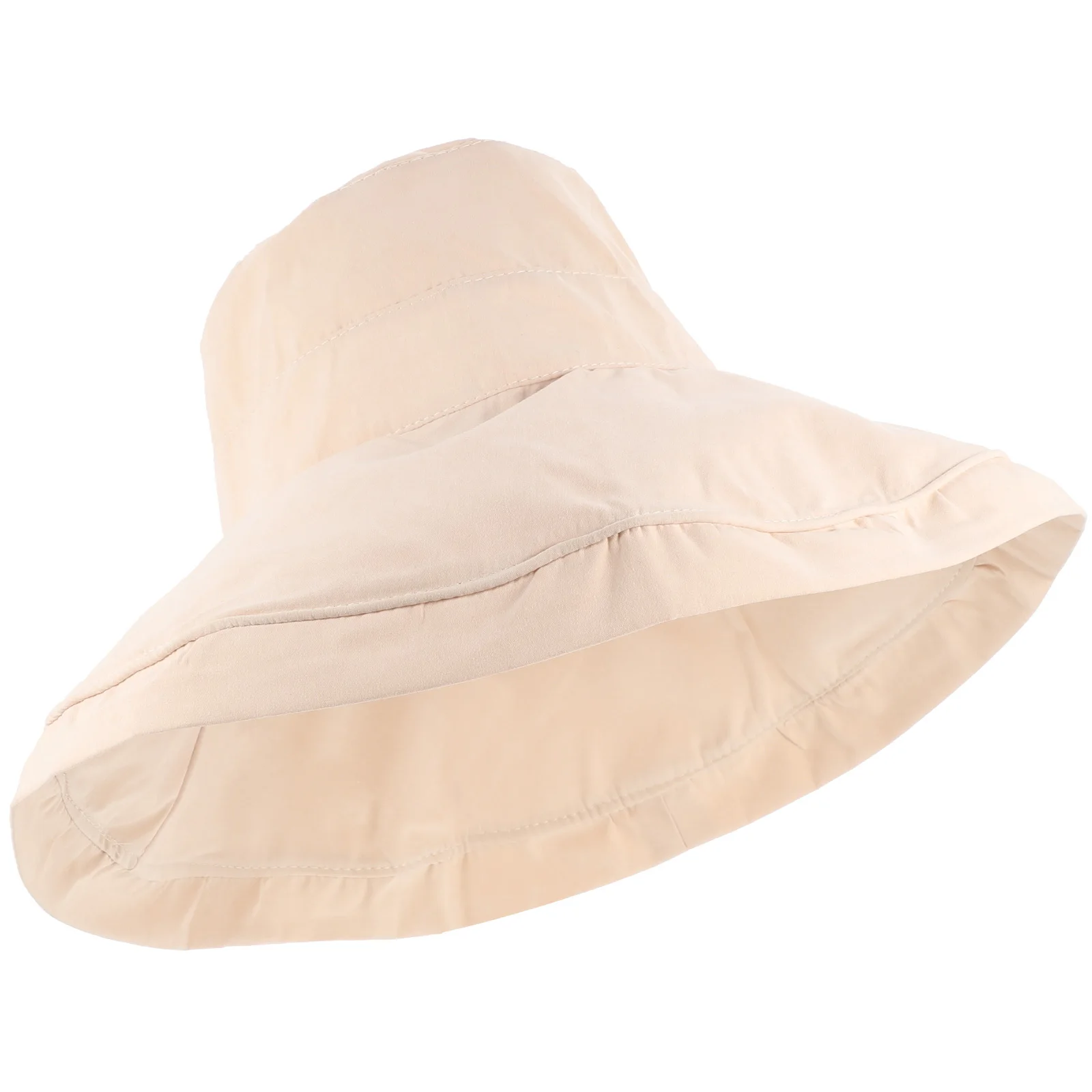 

Fisherman Ladies Summer Big Visor Shade Sun For Outdoor Travel Beach Gardening Camping Hiking Soft Lightweight Wide Brim Cap