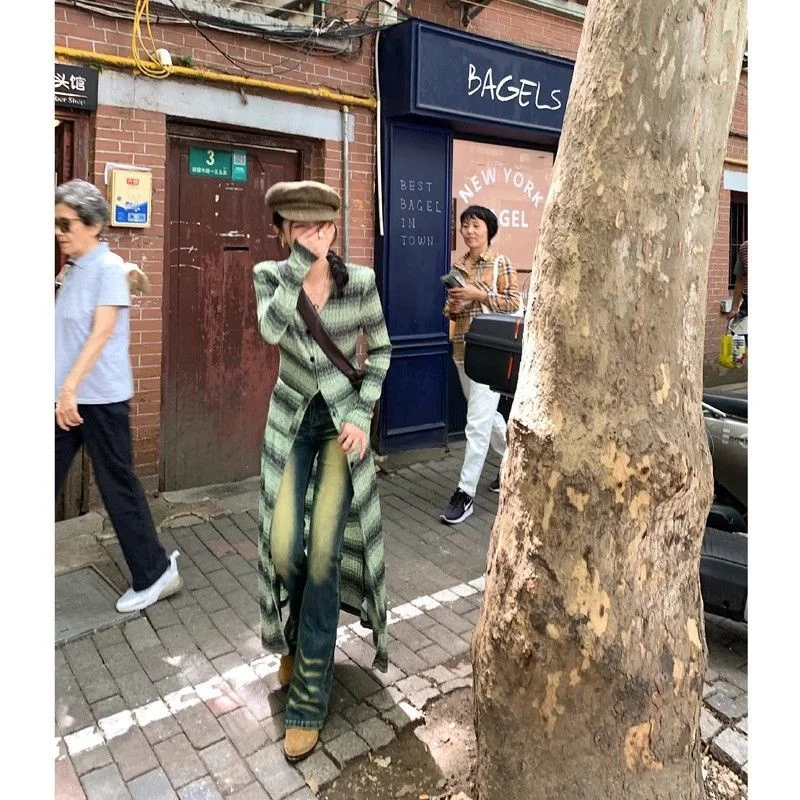 

Женские удлиненные кардиганы больших размеров из модала, весенние, в этническом винтажном стиле, утепленные, плотные, на молнии, высокого качества, на каждый день