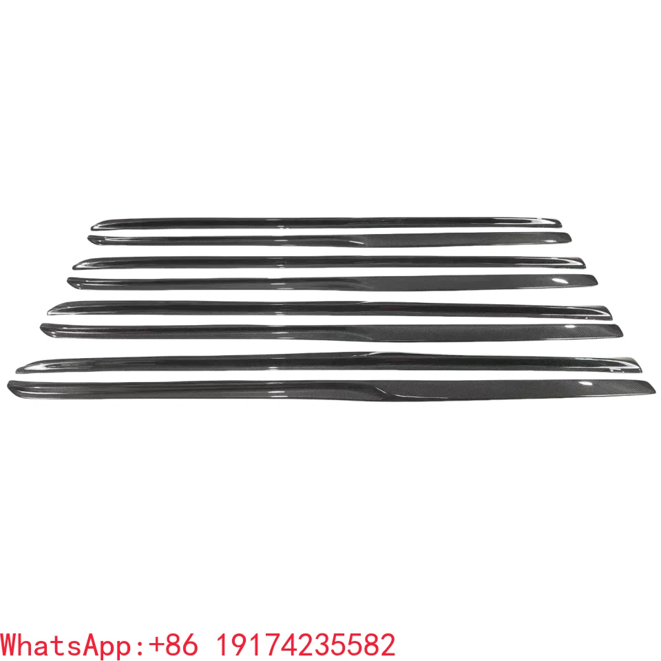 

Carbon Fiber Side Skirts for M-er-ce-d-es B-en-z C W205 4 Doors Sports PSM Style Carbon Side Skirts