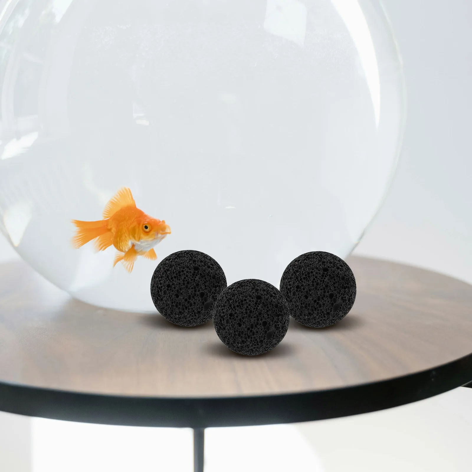 

5Pcs Volcanic Rock Filtration Stones Natural Lava Fish Tank Rocks Aquarium Pond Landscaping Decoration Garden Stones