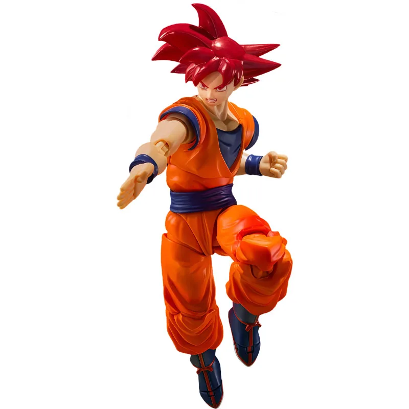 Bandai Genuino SHFiguarts Anime Figura Dragon Ball Z Super Saiyan Dio Son Goku 140mm Action Figure Giocattoli per I Ragazzi Bambini Regalo