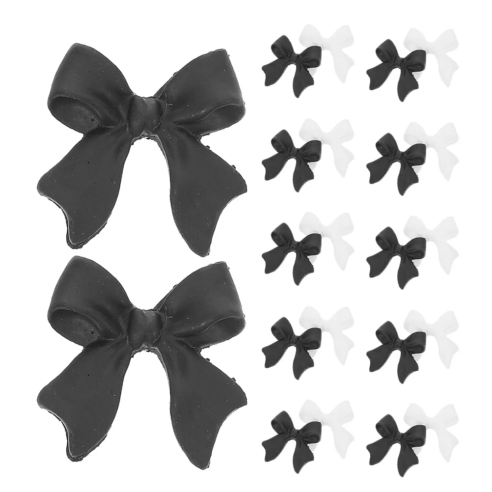 200 قطعة القوس حساسة مسمار السحر لطيف مانيكير زينة طويلة الأمد الراتنج مسمار الأحجار الكريمة للنساء مانيكير الزينة #2