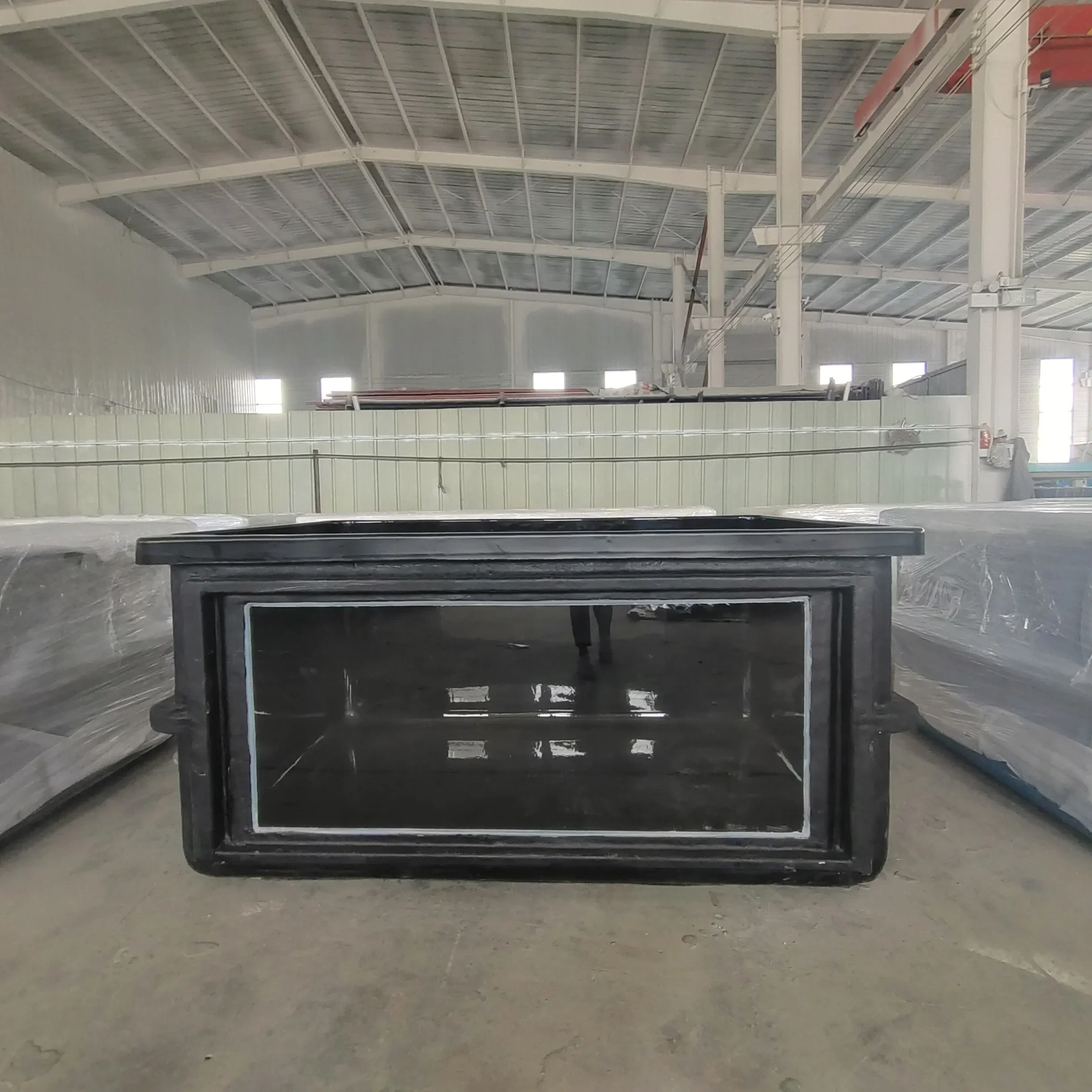 Large Fiberglass Recirculating Aquaculture Koi Fish Tank,Breeding  Aquaponic Farming Pond Aquariums Decoration Accessories