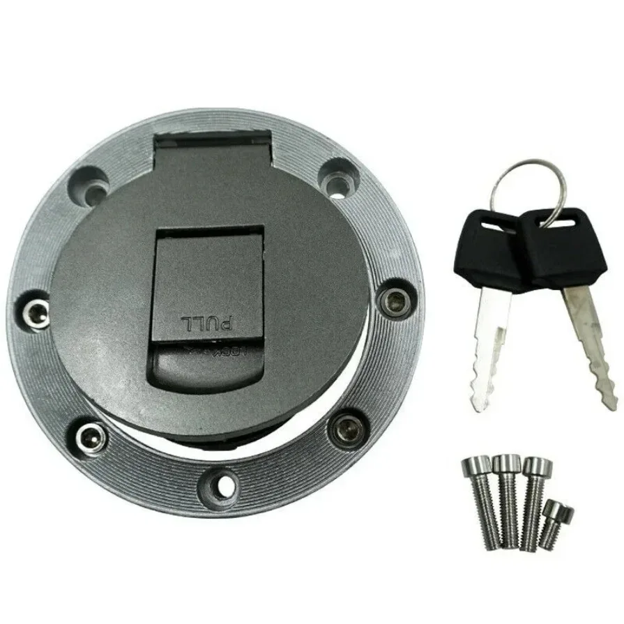 

1pc Universal Motorcycle Bike Modified Gas Cap Fuel Tank Cover Lock with 2 Keys Kit