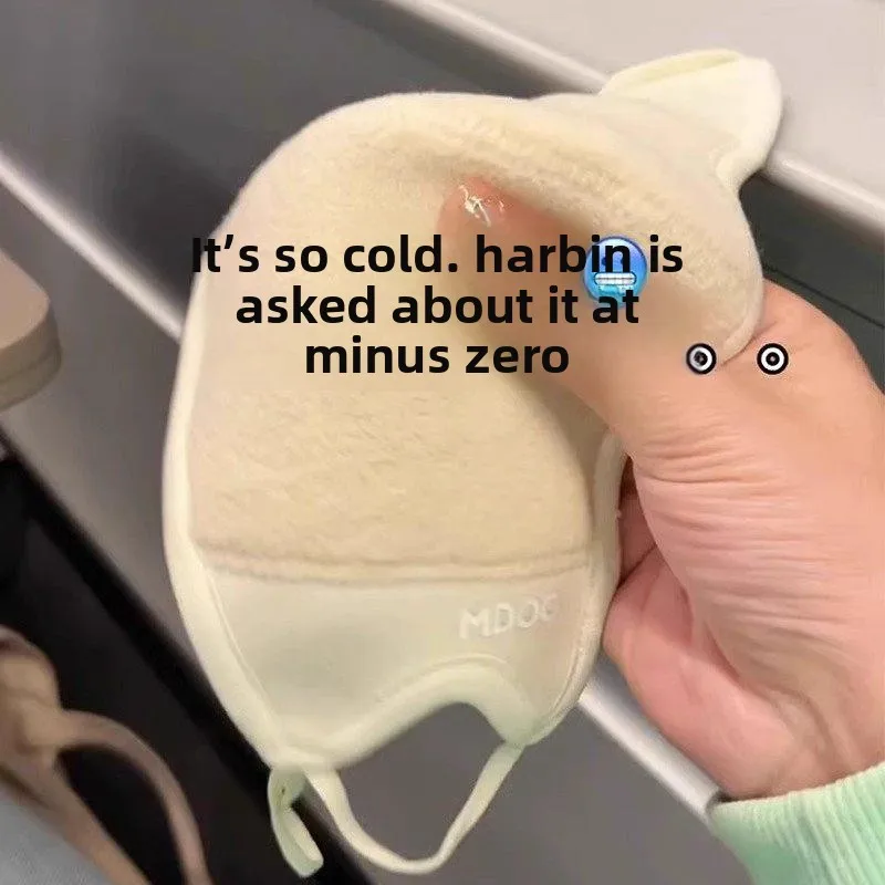 

Женская теплая зимняя маска для лица с высоким эстетическим качеством, ветрозащитная, морозостойкая, на флисовой подкладке, для осени и зимы