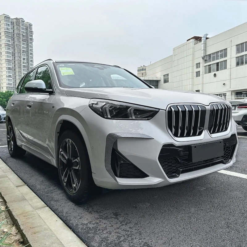 

Carbon Fiber Front Spoiler Wind Knife For BMW X1 U11 IX1 20I 23I 30E 25E M35i M SPORT 2022-24 Bumper Surround Splitter Parts