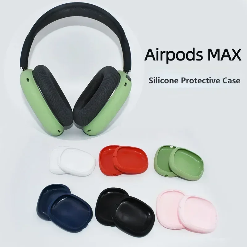 

3 in 1 Soft Washable Headband Silicon Cover Headphones Protective Case Replacement Cover Earphone Accessory For AirPods Max 2021