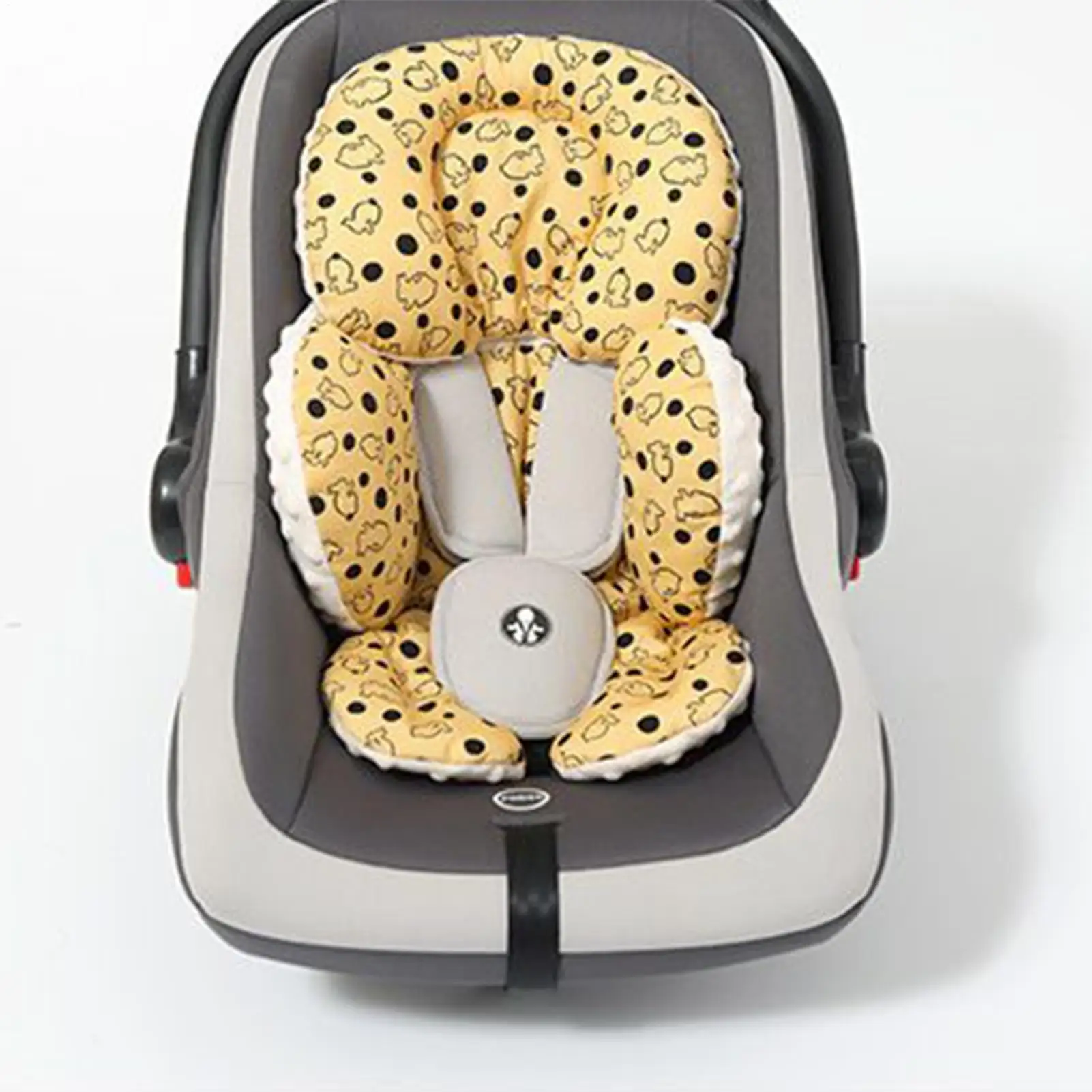 

Подкладка для детского автокресла, чехол для детского автокресла, съемная поддержка головы, регулируемая по высоте защитная подушка для автомобиля, внедорожника