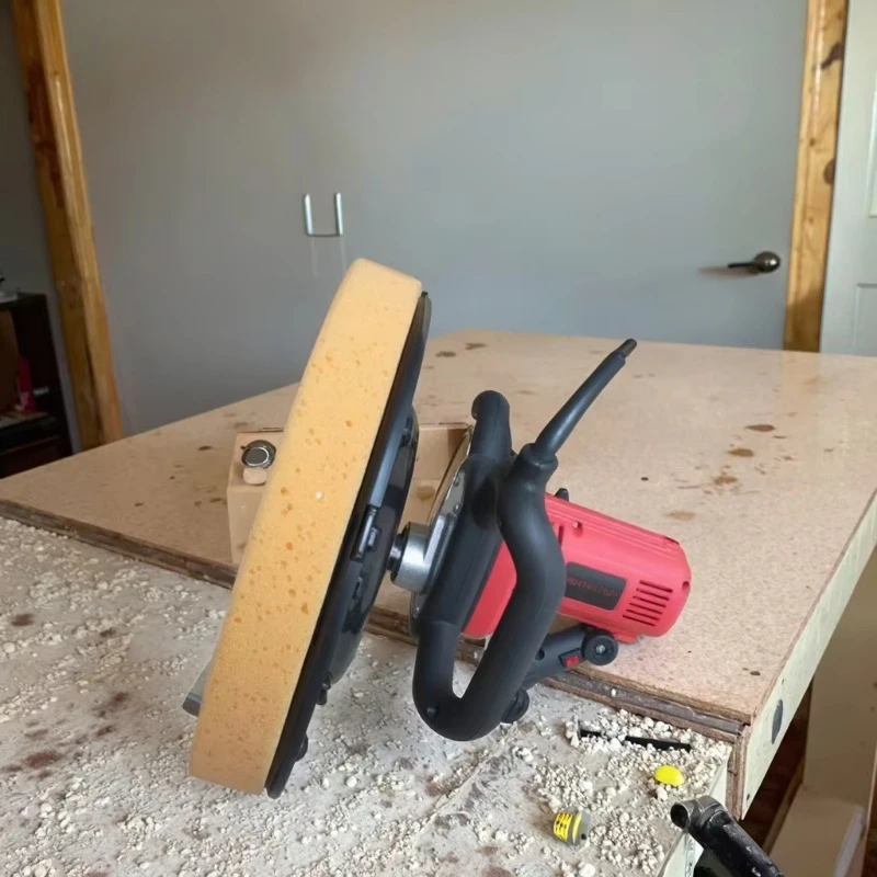 Handheld wireless lithium battery plaster for wall cement construction