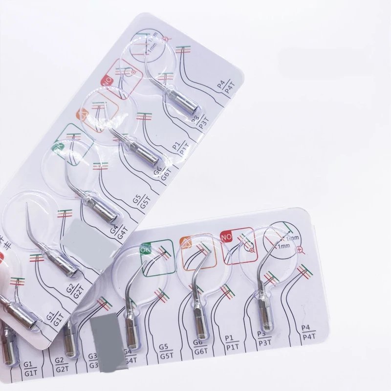 5 szt. Końcówek do skalera dentystycznego, końcówki do skalera ultradźwiękowego pasujące do rękojeści skalera ultradźwiękowego, akcesoria dentystyczne
