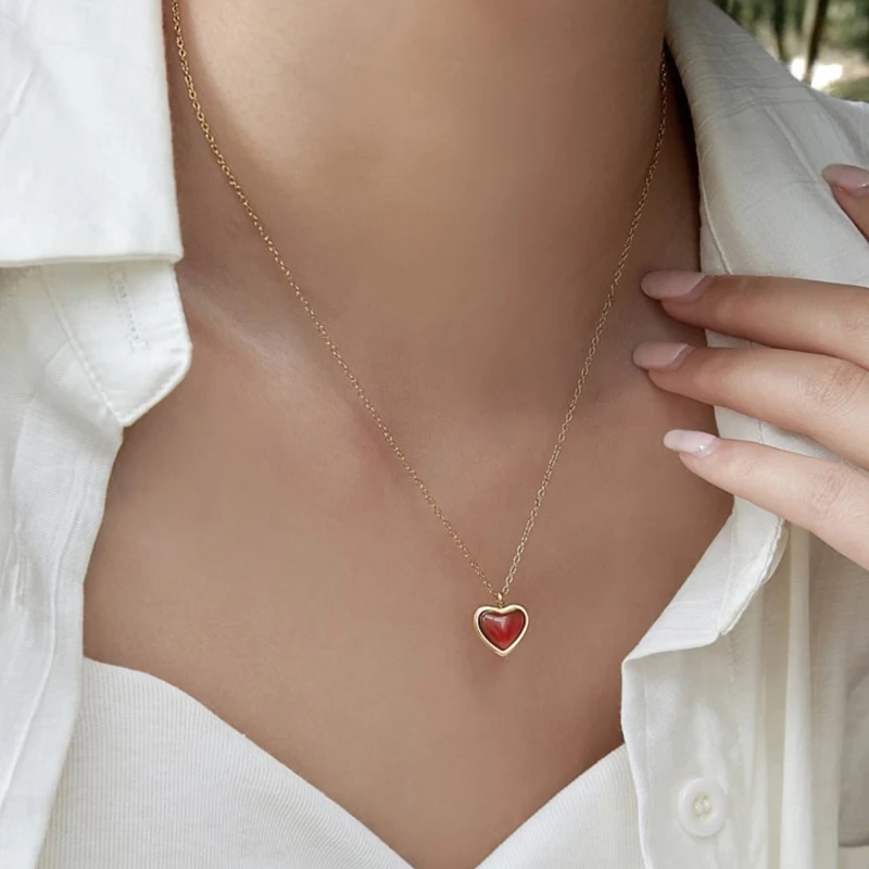 

Carnelian Dainty Heart Necklace, Carnelian Jewellery, Heart Necklace, Carnelian Necklace, Cute Necklaces, Gift for Her Women