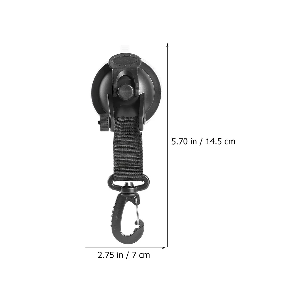 

4pcs Heavy Duty Suction Cup Hooks Car Mount Tent Hanger No Punch Outdoor Window Mount Strong Vacuum Holder For Rv Accessories