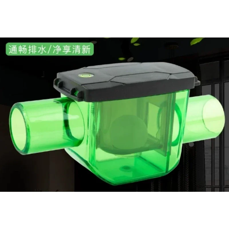 T25 Air Conditioner Condensate Pipe Check Valve, Three-proof Backflow Preventer Drain Deodorant Trap Valve
