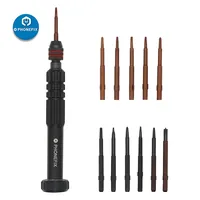 12 In 1 Screwdriver Set Magnetic Precision Bits Phillips Slotted Torx Set Cross Screw Driver for Phones Repair Open Tool Kit