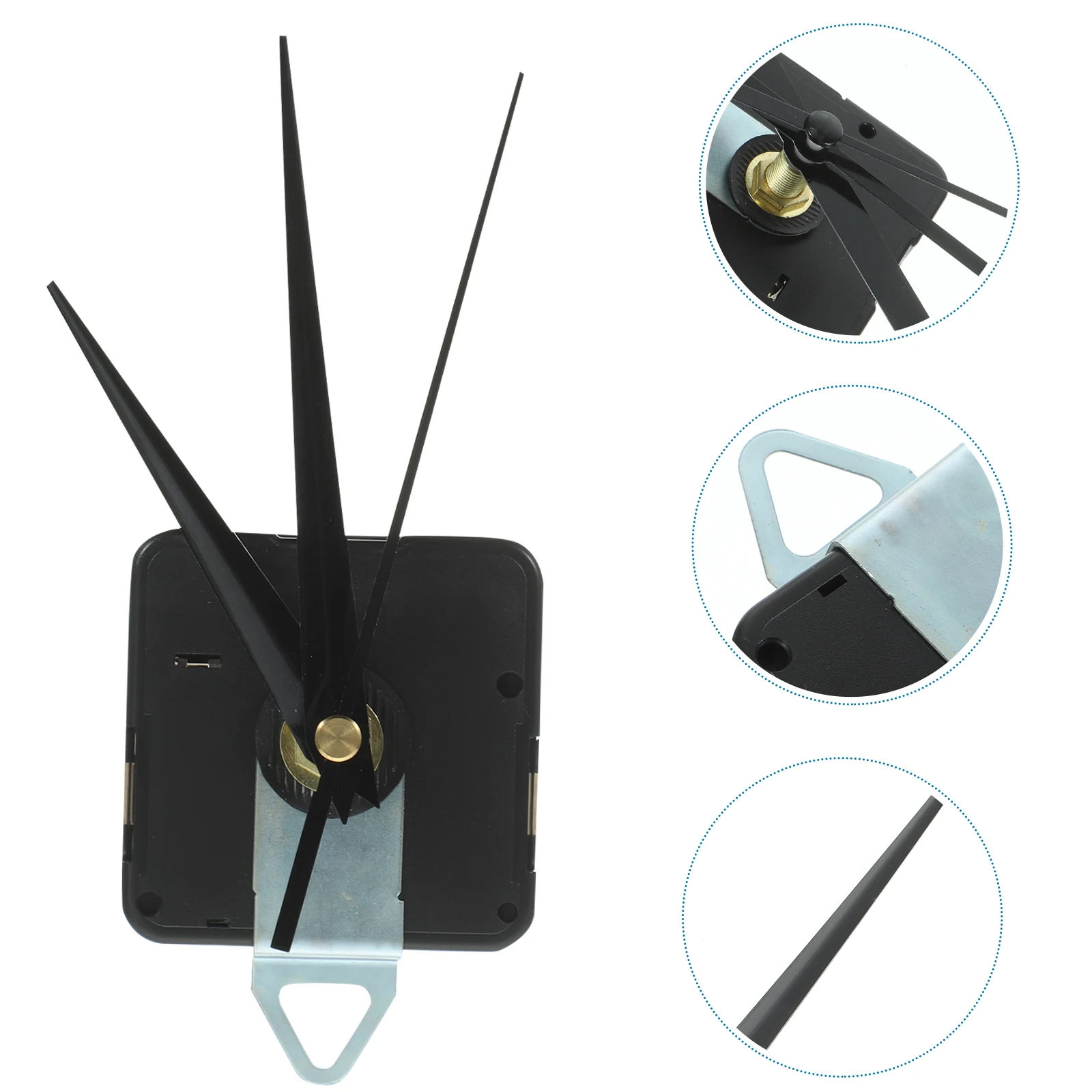

Silent Quartz Clock Movement 30-40CM Metal Kit Operated Wall Clock Motors Replacement Mechanism Accessories